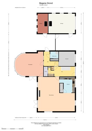 Floorplan - Kerkweg 5, 7038 CE Zeddam